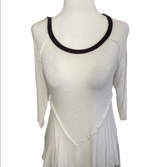Sold! Free People Asymmetrical Top White size Small - Picture 5 of 11